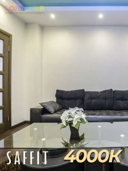 Лампа светодиодная GX53 12Вт 4000K, Нейтральный белый свет, таблетка, Saffit SBGX5312, комплект из 10 штук 55189