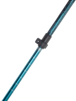 Палки для скандинавской ходьбы треккинговые Tech Team Himalayas Green 115-135 см., трехсекционные телескопические алюминиевые