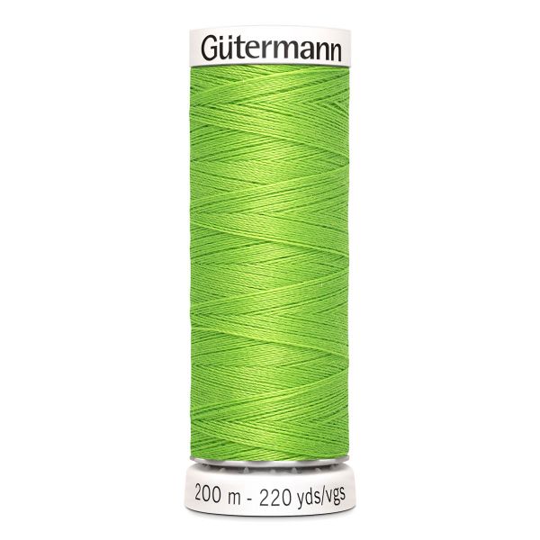 Нитки универсальные Gutermann Sew-all 100 (200 метров), 5 кат. | 336 лаймовый