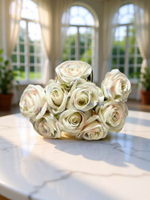 Искусственные цветы, желтые подсолнухи / Высота 44 см. 9 стебелей 9 бутонов/