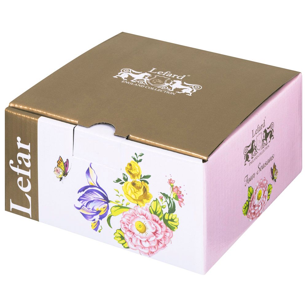 ЧАЙНАЯ ПАРА LEFARD "ВРЕМЕНА ГОДА" 200 МЛ СЕРАЯ (КОР=24НАБОР.)