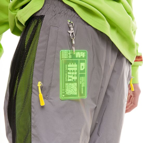 Брелок из оргстекла ЮНОСТЬ Логин/Пароль Салатовый