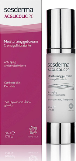 Sesderma ACGLICOLIC CLASSIC FORTE Moisturizing gel cream - Крем-гель увлажняющий с гликолевой кислотой, 50 мл