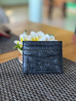 Картхолдер из кожи крокодила WA-207