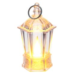 GAEM Изделие декоративное "Фонарь" (подсветка, 3xLR54) (блок 24шт), D 5 см, L5 W5 H9,5 см
