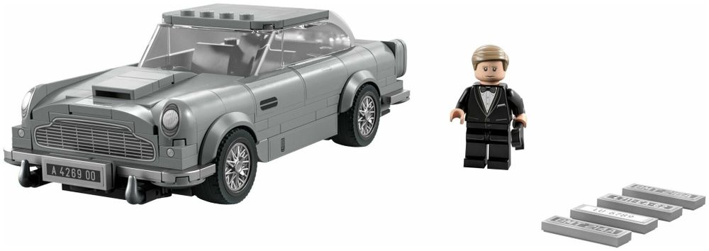 Конструктор LEGO Speed Champions 76911 Aston Martin DB5 Автомобиль агента 007