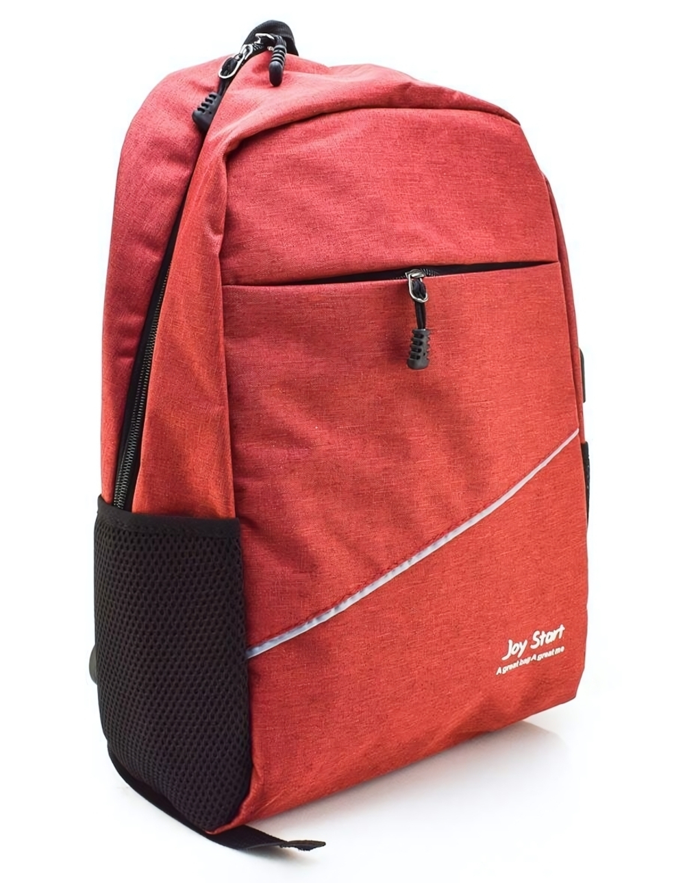 Рюкзак молодежный, 43*29*12см, 1отдел, 4цв микс, 3 кармана, 6цв микс, USB