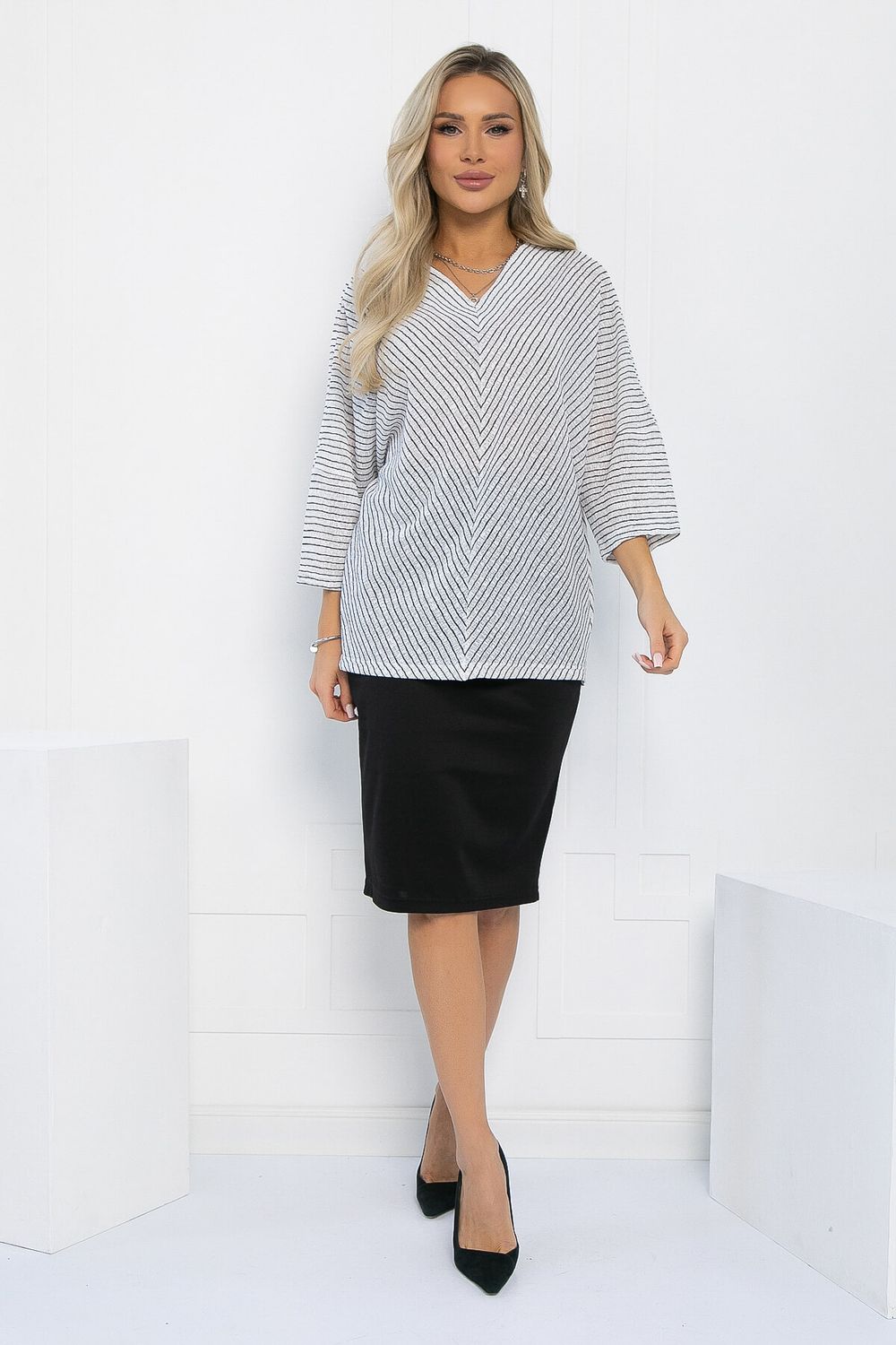 Костюм Пэрри (черно-белый) К12955-10М LT Collection