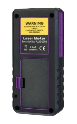 Лазерная рулетка Ermenrich Reel PLUS GD80, фиолетовый