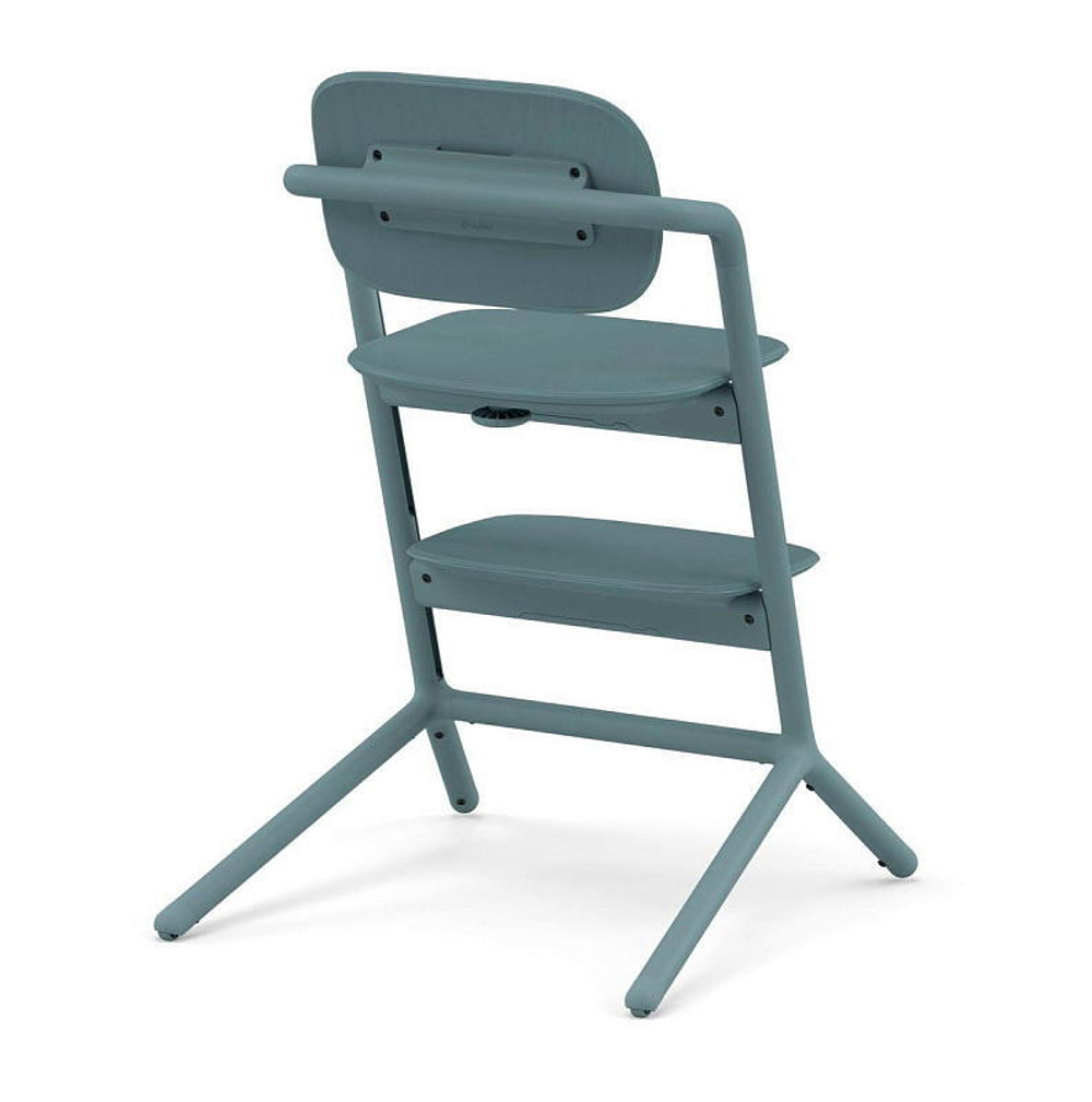 Стульчик для кормления Cybex Lemo 4 в 1 с мягкими чехлами Comfort Inlay Stone Blue/Pearl Pink