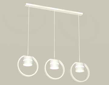 Комплект подвесного поворотного светильника 3*GX53 XB9106153/3 SWH/FR белый песок/белый матовый Techno DIY System Complects Ambrella