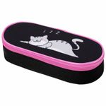 Пенал-футляр BRAUBERG, 1 отделение, органайзер, полиэстер, 22x9х5 см, Don't wake up, 272311