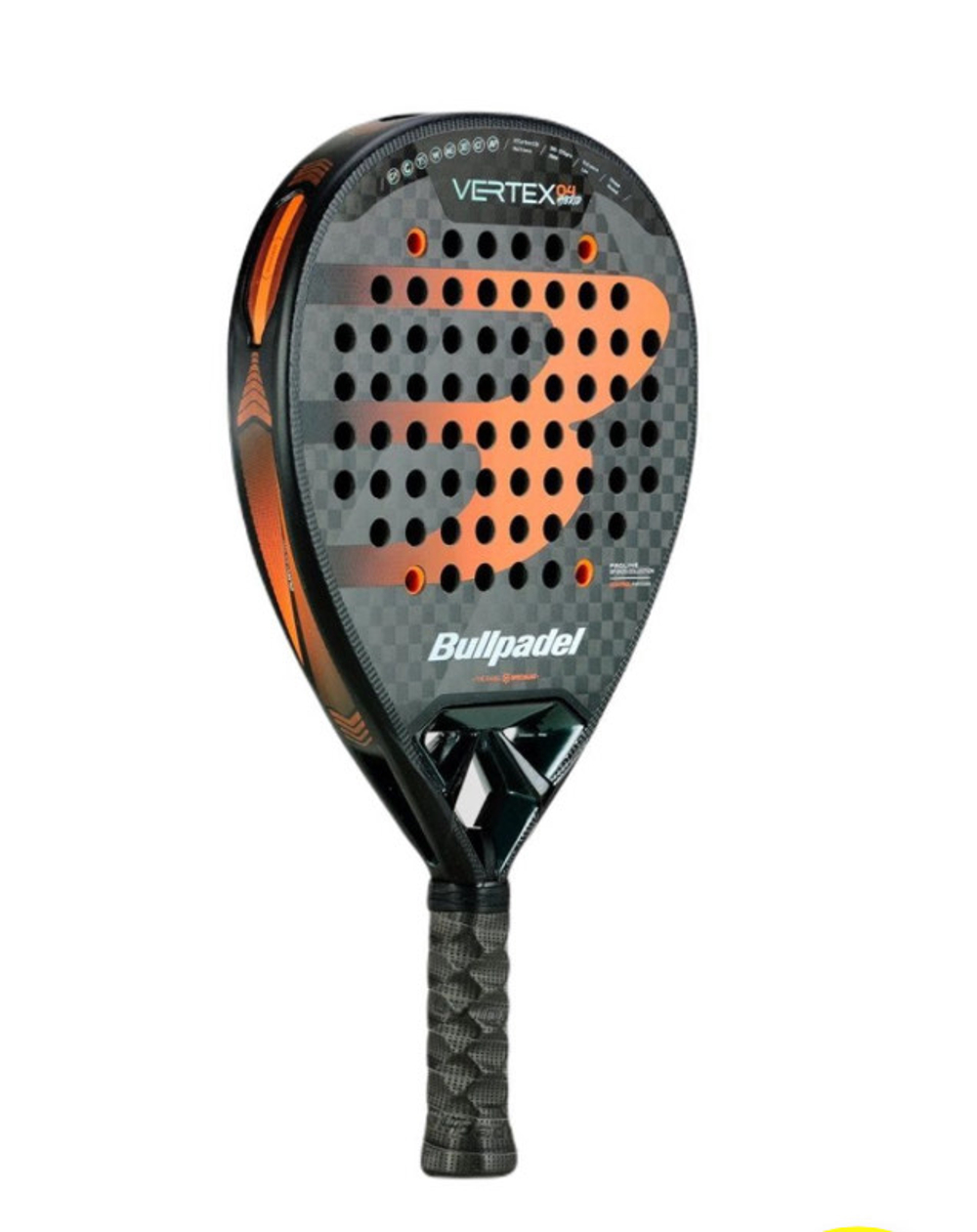 BULLPADEL, PALA VERTEX 04 HYBRID, 360 - 370g, Padel Racket