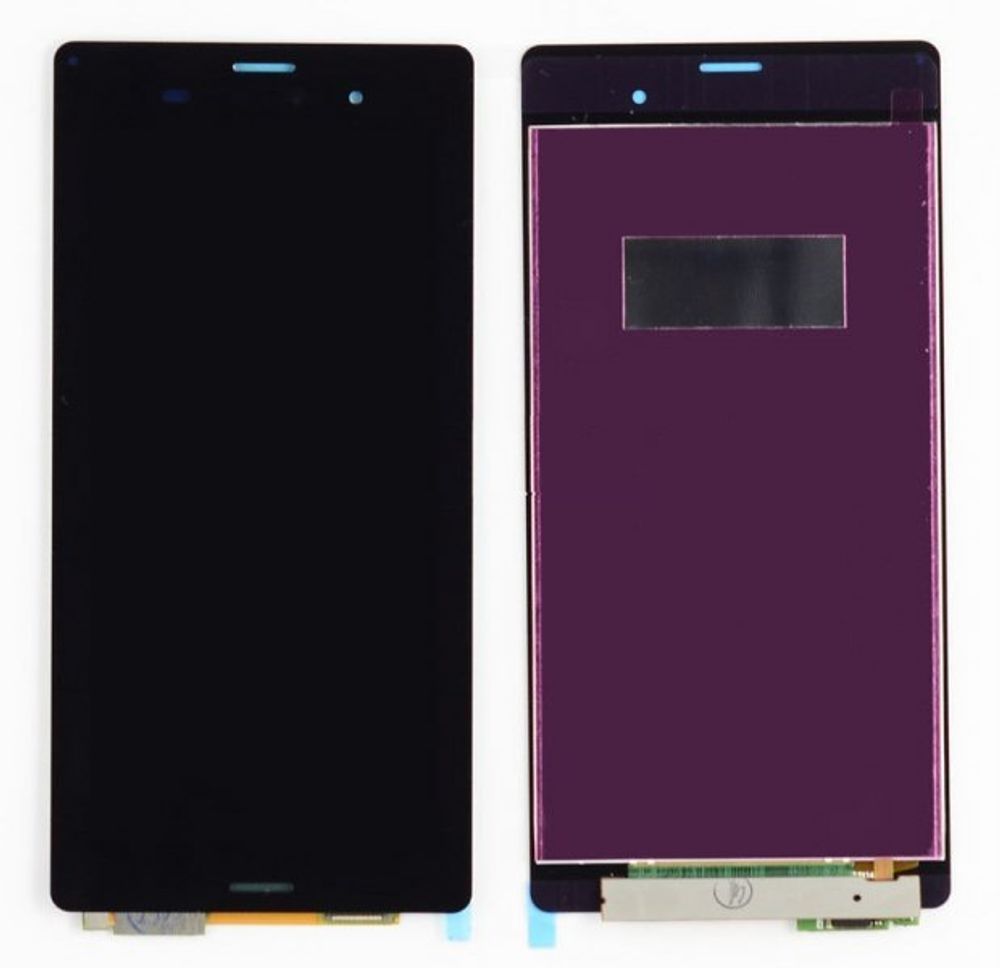 Дисплей для Sony D6603/D6633 (Z3/Z3 Dual) в сборе с тачскрином Черный