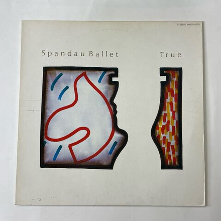 Винтажная виниловая пластинка LP Spandau Ballet True (Япония 1983) (Без Оби)