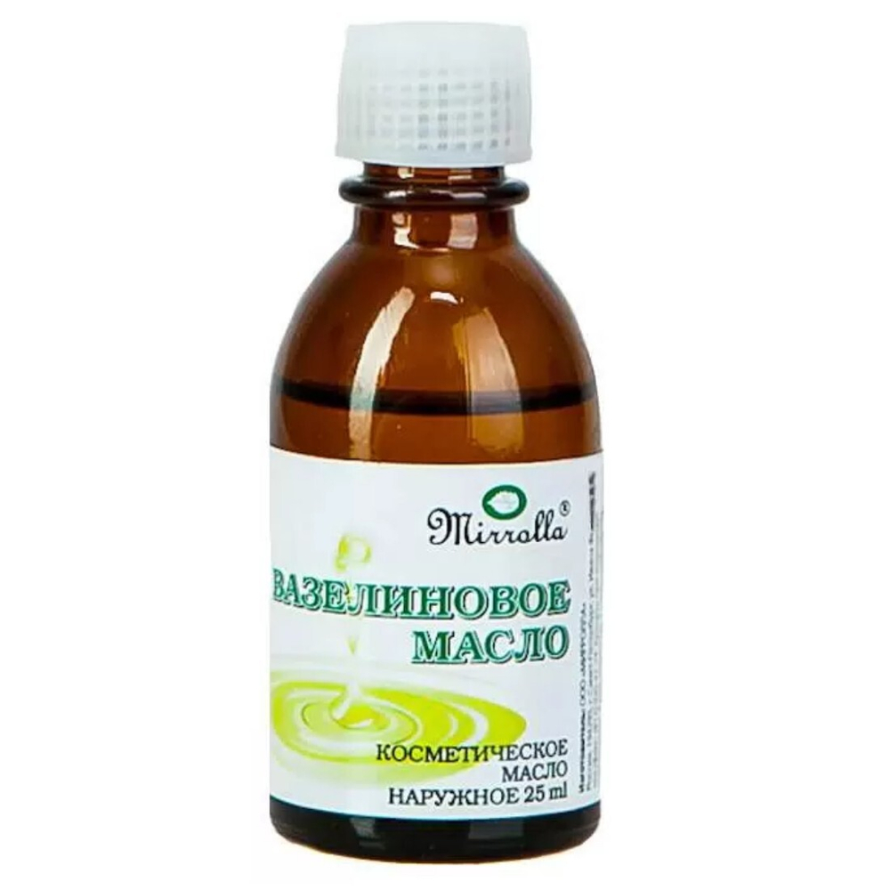 МИРОЛЛА масло косметическое 25мл Вазелиновое (91528)