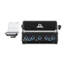 Встраиваемый газовый гриль Broil King BARON 590 BI Shadow, 7 горелок (c ИК-горелкой), вертел