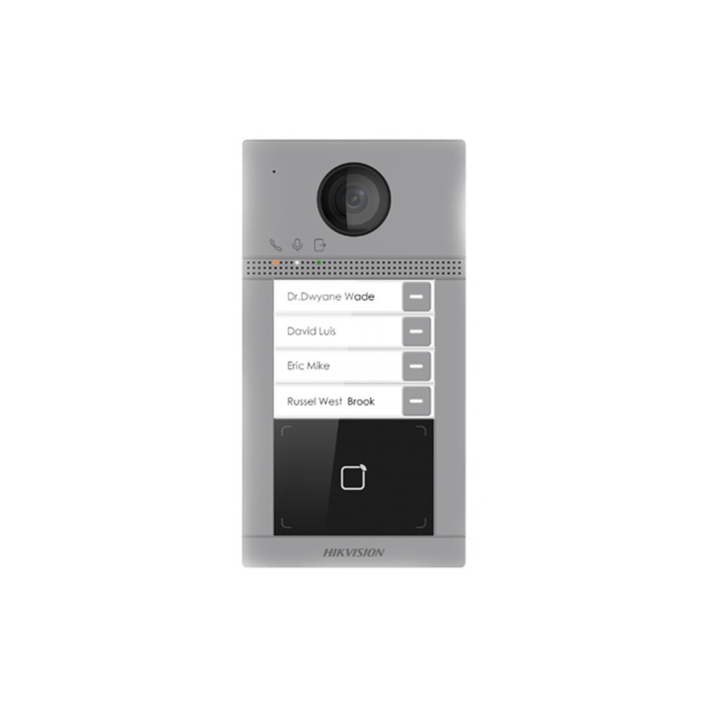 DS-KV8413-WME1(B)/Flush вызывная панель Hikvision