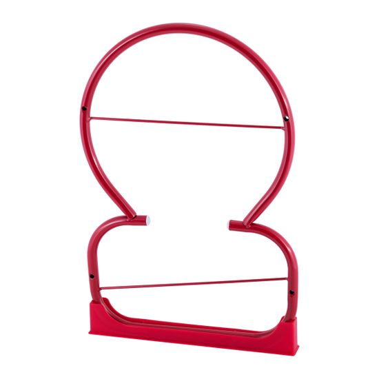 Сушилка для посуды двухъярусная красная Kamille KM-0765A