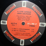 John Coltrane / A Love Supreme (LP)