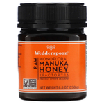 Wedderspoon, KFactor 16, необработанный монофлорный мед манука, 250 г (8,8 унций)
