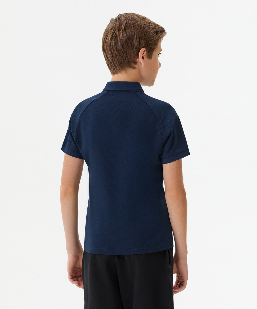 Поло CAMP 2 CVC Polo CZ, тёмно-синий
