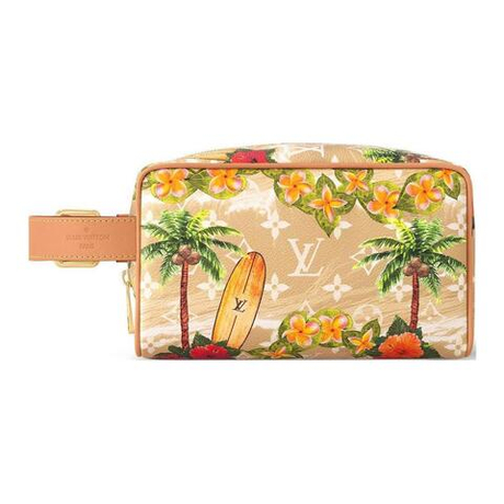LOUIS VUITTON Locker Dopp Kit Monogram Surfin" Sand