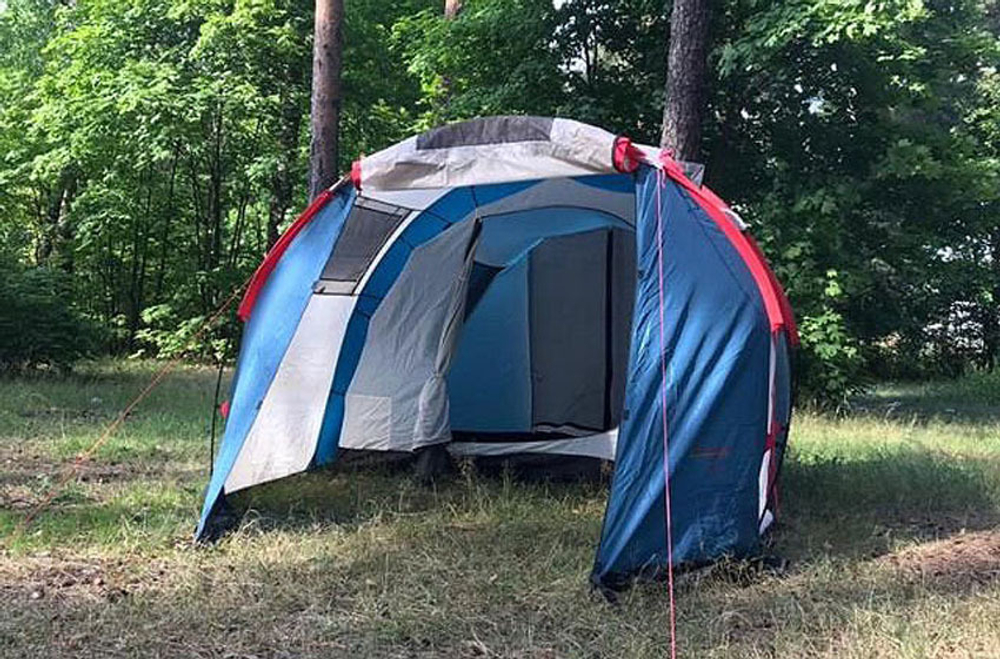 Палатка Canadian Camper TANGA 4, цвет royal - купить по выгодной цене ...