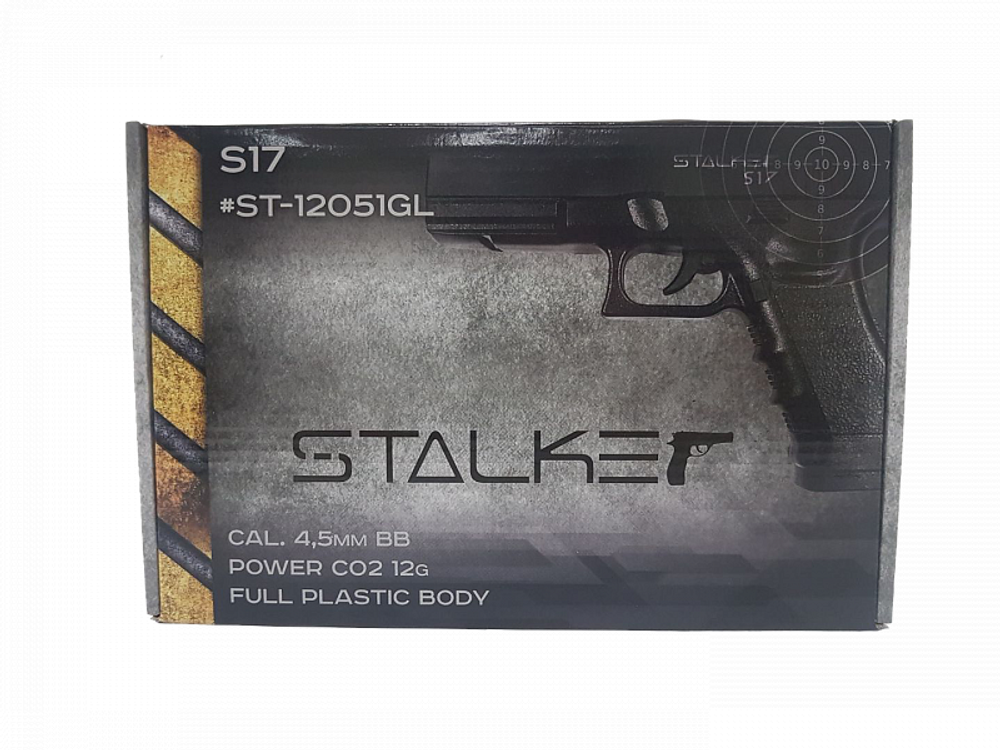 Пистолет пневматический Stalker S17 (Glock 17) 4,5 мм
