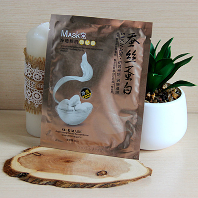 Подтягивающая тканевая маска с протеинами шелка