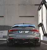 Карбоновый обвес для Audi RS5 2016-2018+ Ауди бампер диффузор губа юбки спойлер
