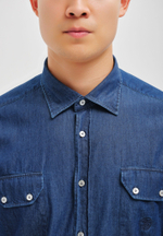 Рубашка мужская Denim DARK BLUE