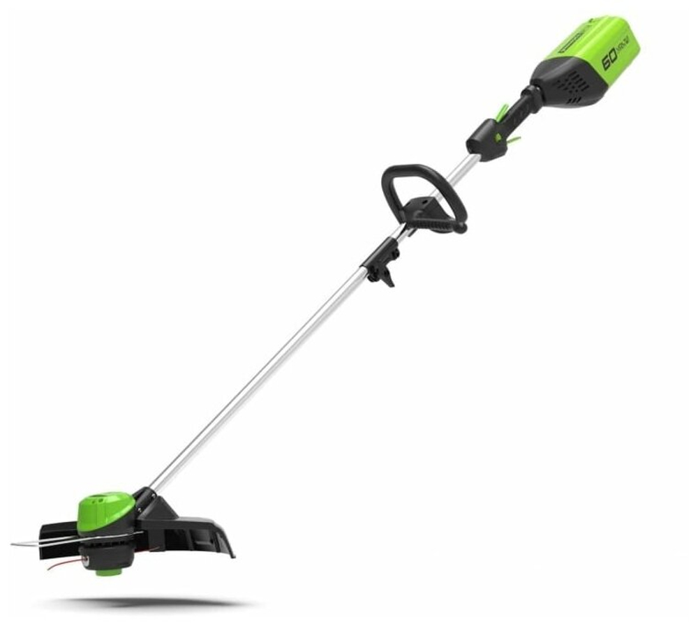 Триммер аккумуляторный GREENWORKS GD60BCB 60В,40см,б/щ, с велосипедной ручкой,без АКБ и ЗУ (2108407)