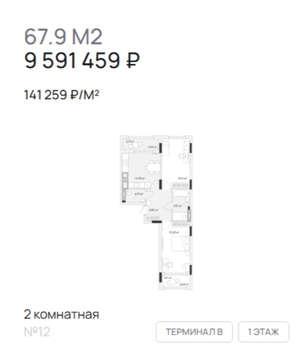 Жилой Комплекс "АЭРО" Комфорт-класс г. Калининград, р-он Малое Исаково, п. 2-ой Портовый