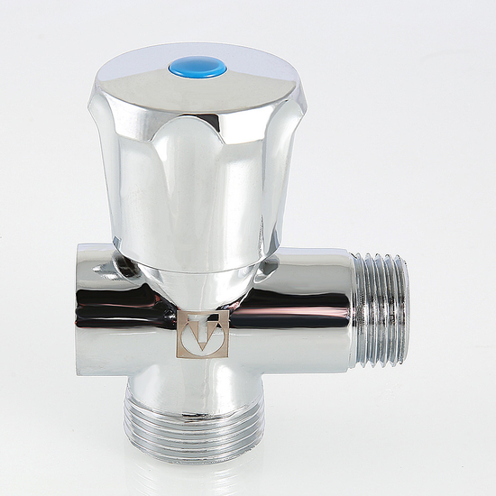 Вентиль-тройник Valtec VT.255.N.04 1/2"х3/4"х1/2"