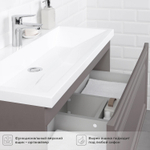 Комплект тумба Verona 80 (790х376х400) подвесная с раковиной Natella 80 Амаретти