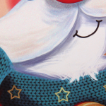 Пакет подарочный «Веселый Дедушка Мороз» 26*32*10 см, микс