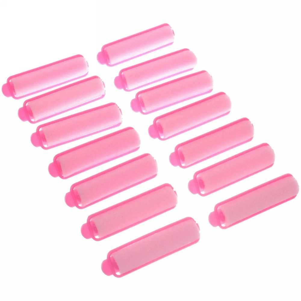 Бигуди поролоновые с зажимом 14шт, цвет микс, d=15мм