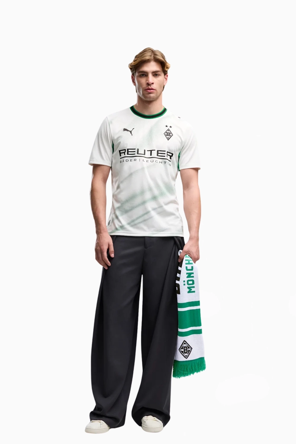 Футболка Puma Borussia Mönchengladbach 26/27 Home - зеленый