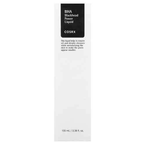 CosRx, BHA Blackhead Power Liquid, лосьон для проблемной кожи с BHA, 100 мл (3,38 жидк. унции)