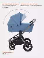 Коляска детская RANT "FLEX PRO" (2в1) RA074 Blue (2023)