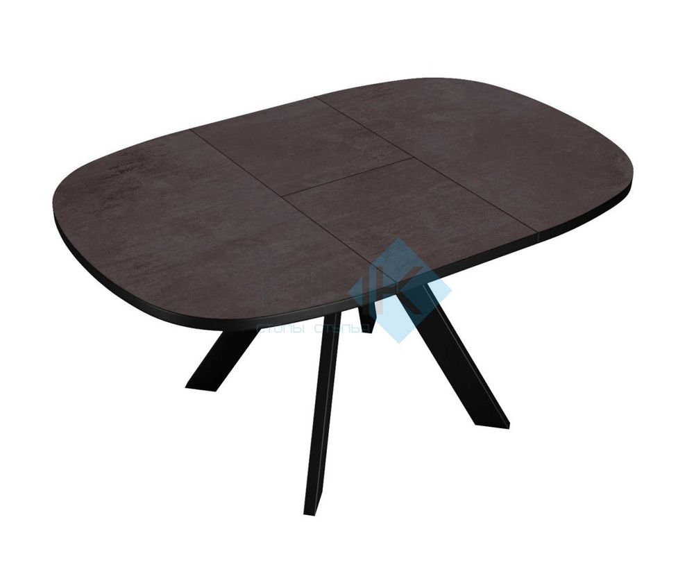 Стол DikLine В110 опоры чёрные