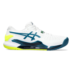Мужские теннисные кроссовки ASICS Gel-Resolution 9 All Court Shoe Men - White, Petrol