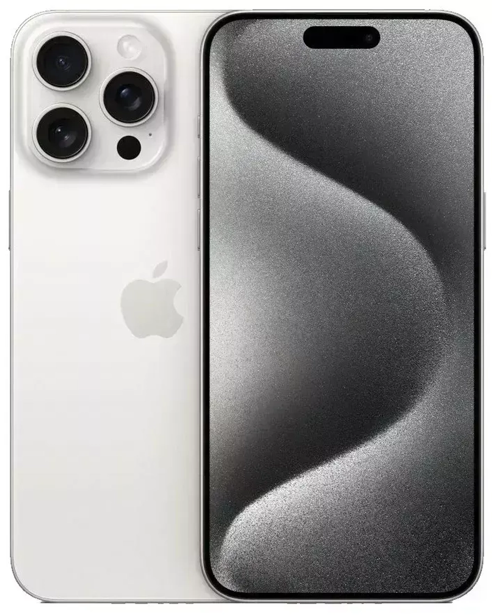 iPhone 15 Pro Max 512 ГБ, Dual: nano SIM + nano SIM, белый титан