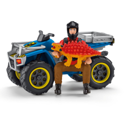 Schleich - Побег на квадроцикле от Велоцераптора 41466