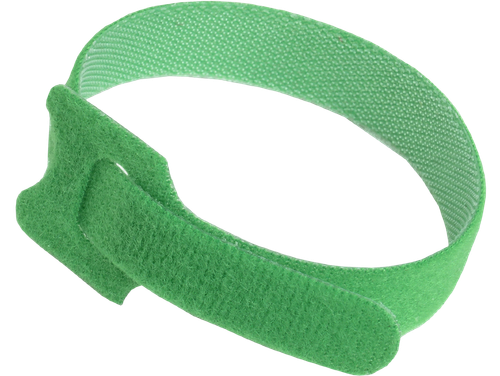 ХОМУТ-ЛИПУЧКА 14Х135ММ С М/З ЗЕЛЕНЫЙ 100ШТ