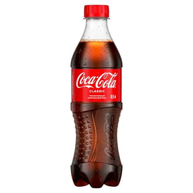 Газированный напиток Coca-Сola, Кока-Кола, 0,5л