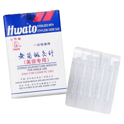 Иглы акупунктурные стальные стерильные без направителя 0,30х60 мм 100 шт