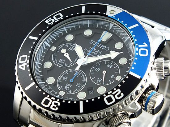 Мужские японские наручные часы Seiko SSC017P1