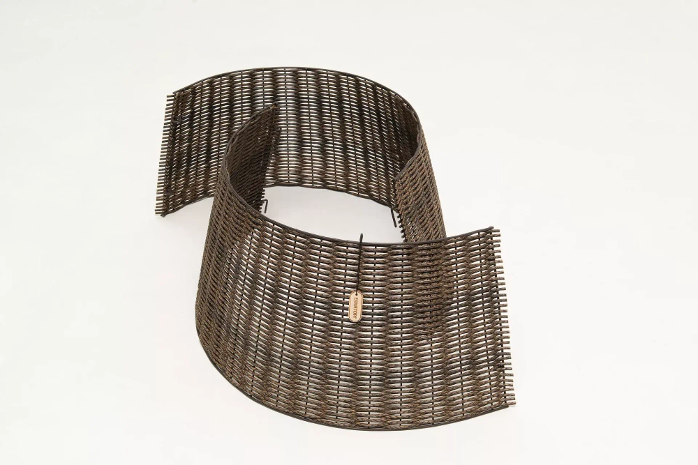 Корзина под елку Люкс Палермо 87 см., разборная, корица, ЕлкиТорг (87-224)